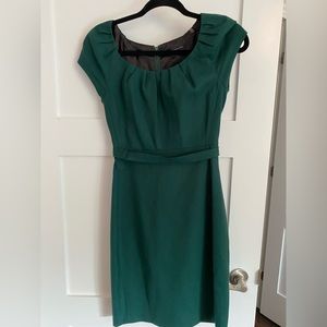 Sz 0 Emerald Green Elie Tahari Dress